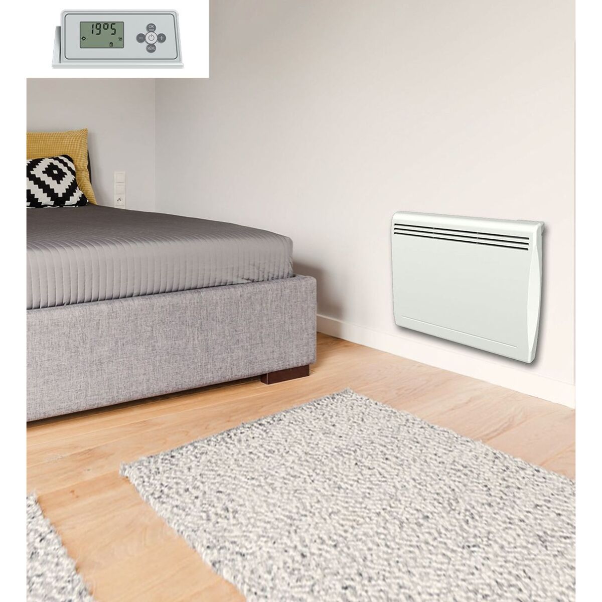 Radiateur inertie fonte 1500w