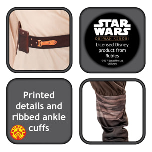 DISFRAZ OBI WAN KENOBI DELUXE INF
