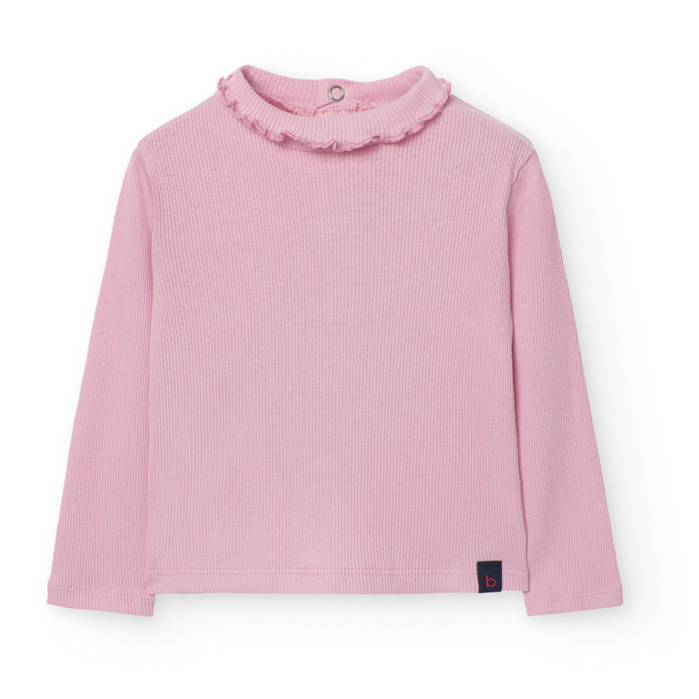 Camiseta punto canalé de bebé -BCI