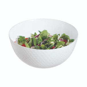Ensaladera blanca 24 cm Pampille - Luminarc