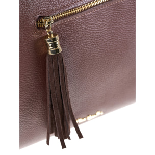 Borsa a mano da donna Made in Italy - Modello Erisia Plus - 100% pelle - 48.0 x 30.0 x 16.0 cm