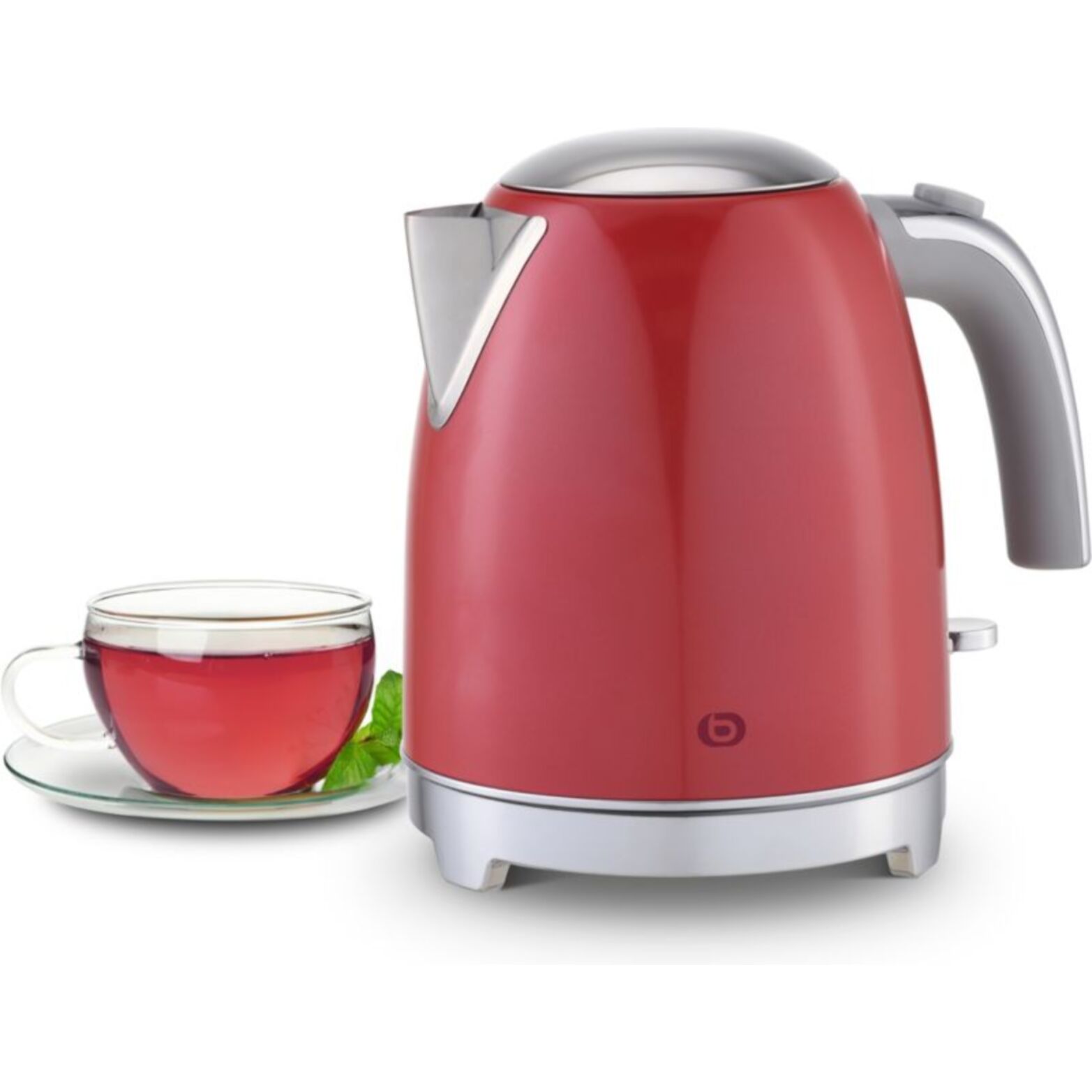 Bouilloire ESSENTIELB EBLK rouge