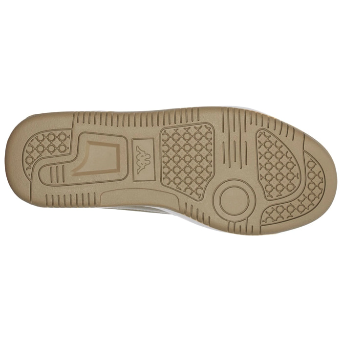 Kappa - Sneakers Uomo Donna Beige - Logo Basil Md
