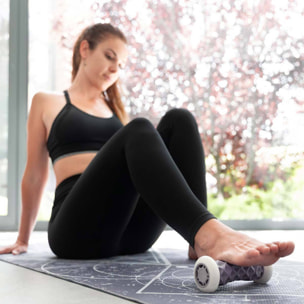 Kit de Yoga y Pilates LILA 6 accesorios con esterilla, bloque, aro, masajeadores y correa