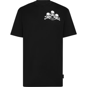 PHILIPP PLEIN Camiseta de cuello redondo y manga corta SKULL