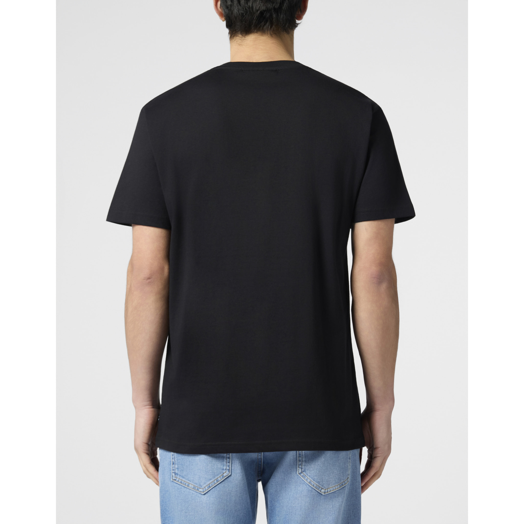 PHILIPP PLEIN Round Neck T-Shirt Ice Cream Dollar