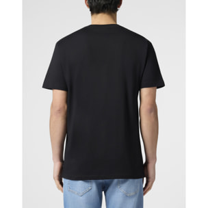 PHILIPP PLEIN Round Neck T-Shirt Ice Cream Dollar