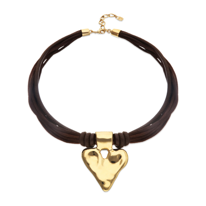 Colgante PÁLPITO DORADO U