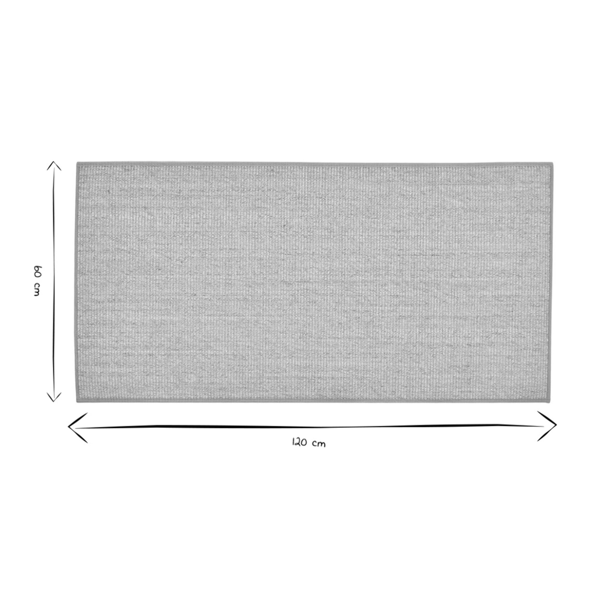 Tapis rectangulaire en sisal et jute 60 x 120 cm JOTA