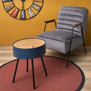 Table Coffre Eugenie Bleu Nuit