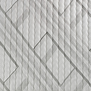Colchón de Espuma HR y Visco | 24cm de altura | Firmeza Alta | Confort extra suave | Elan