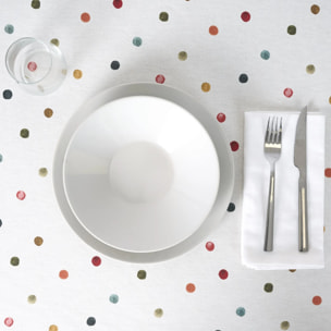 Nappe ronde anti-taches Boo Pois