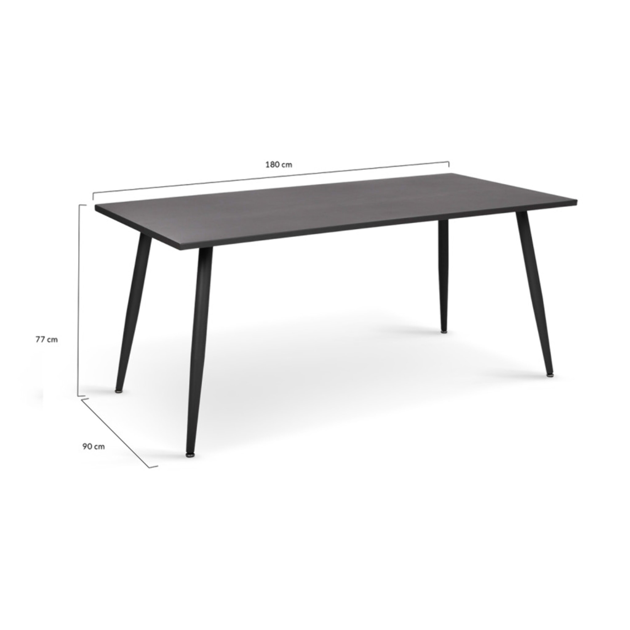 Table de jardin acier