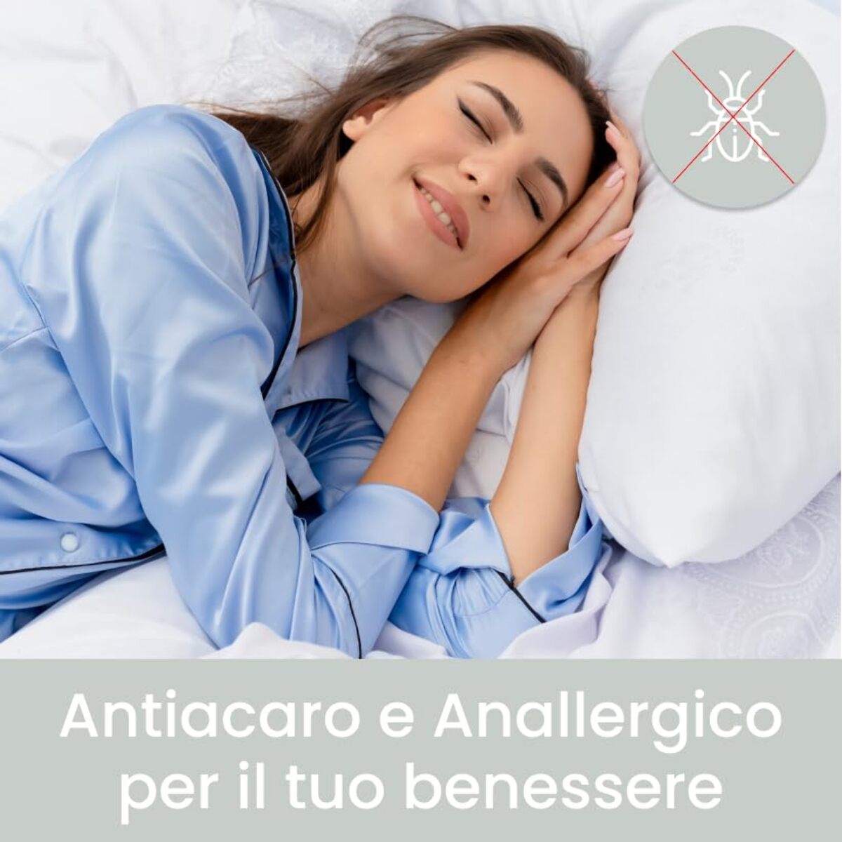 Topper Una Piazza E Mezza, Imbottito con Trapuntatura a Quadri, Lavabile in Lavatrice, con Angoli Elastici