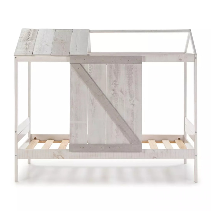 Cama cabaña Barnie Vintage - Grayscale