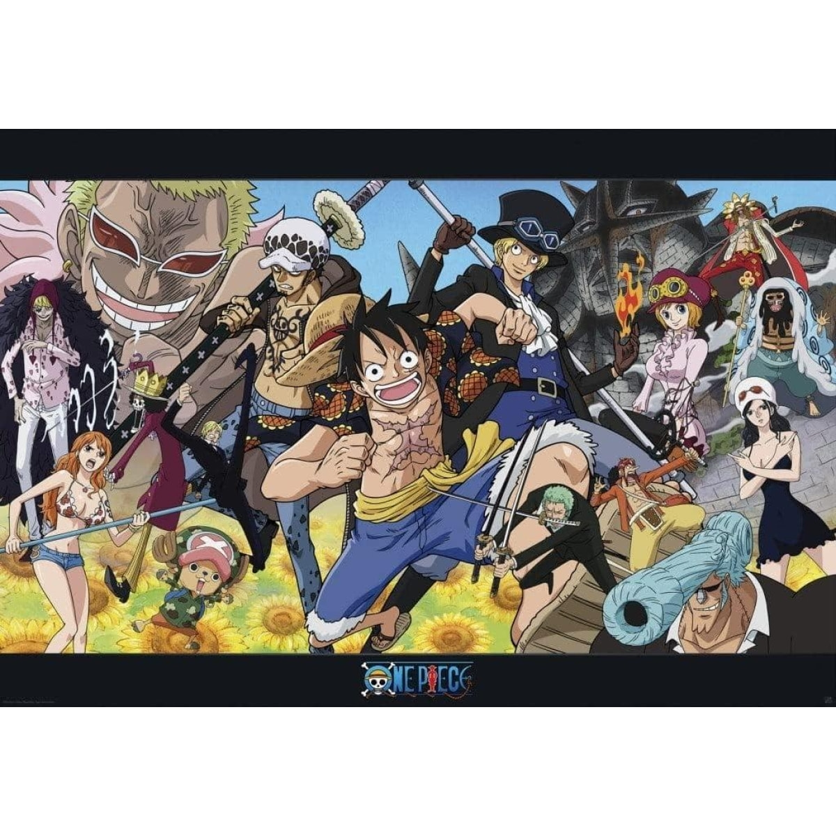 One Piece - Poster "Dressrosa" 91.5 x 61 cm AbyStyle