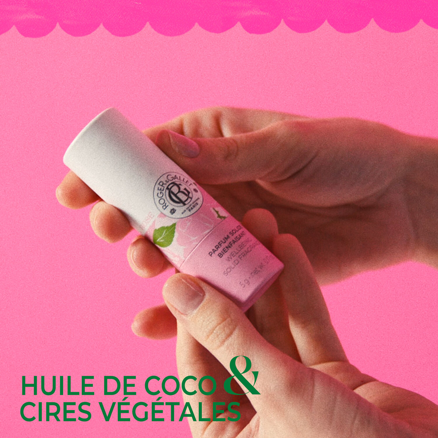 Rose - Parfum Solide Bienfaisant 5 g