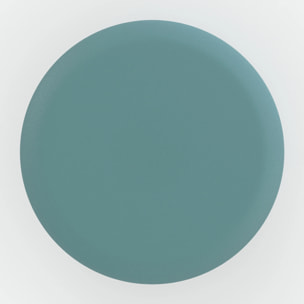 Table d'appoint ronde en métal bleu D37 cm - Aglaé