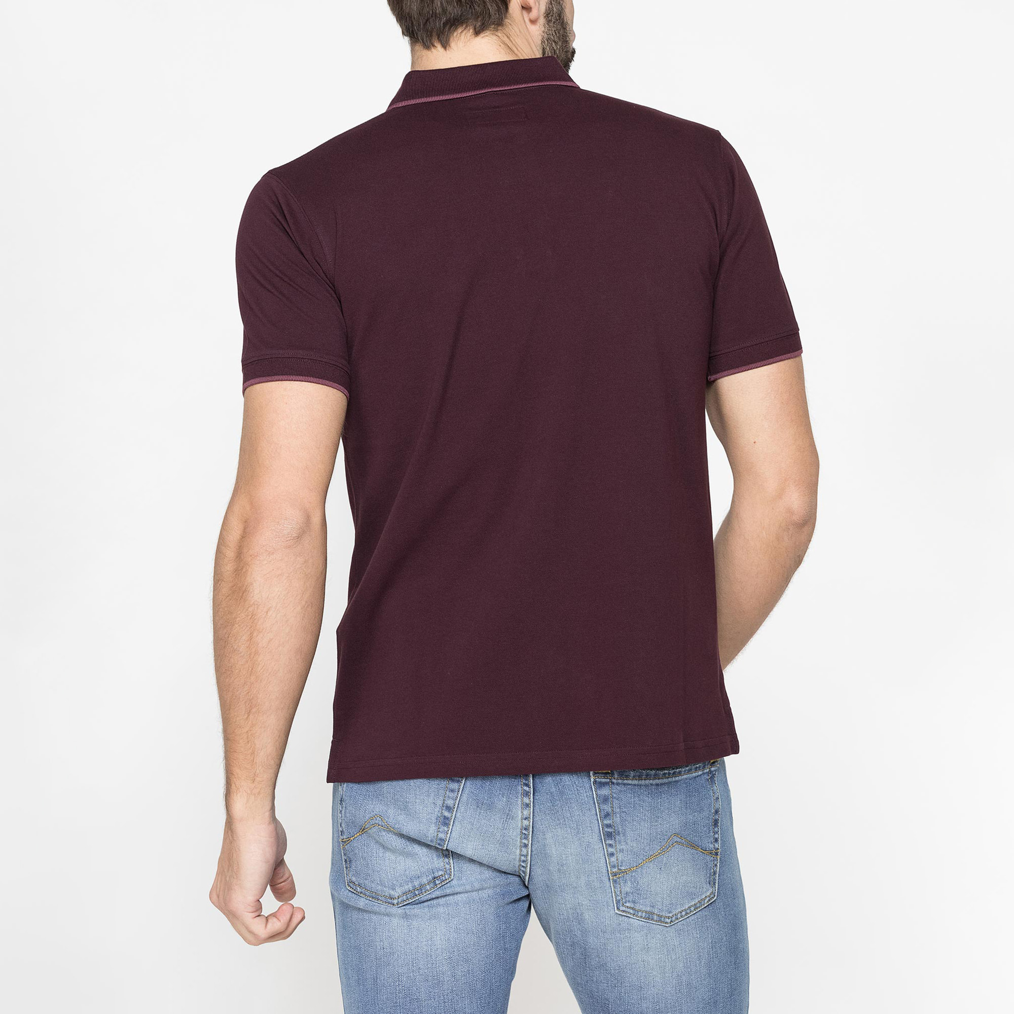 POLO A MANICA CORTA IN PIQUET DI COTONE