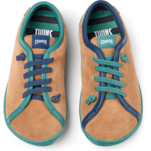 Sneakers - CAMPER Peu Cami Kids Twins - Marrone - Pelle scamosciata