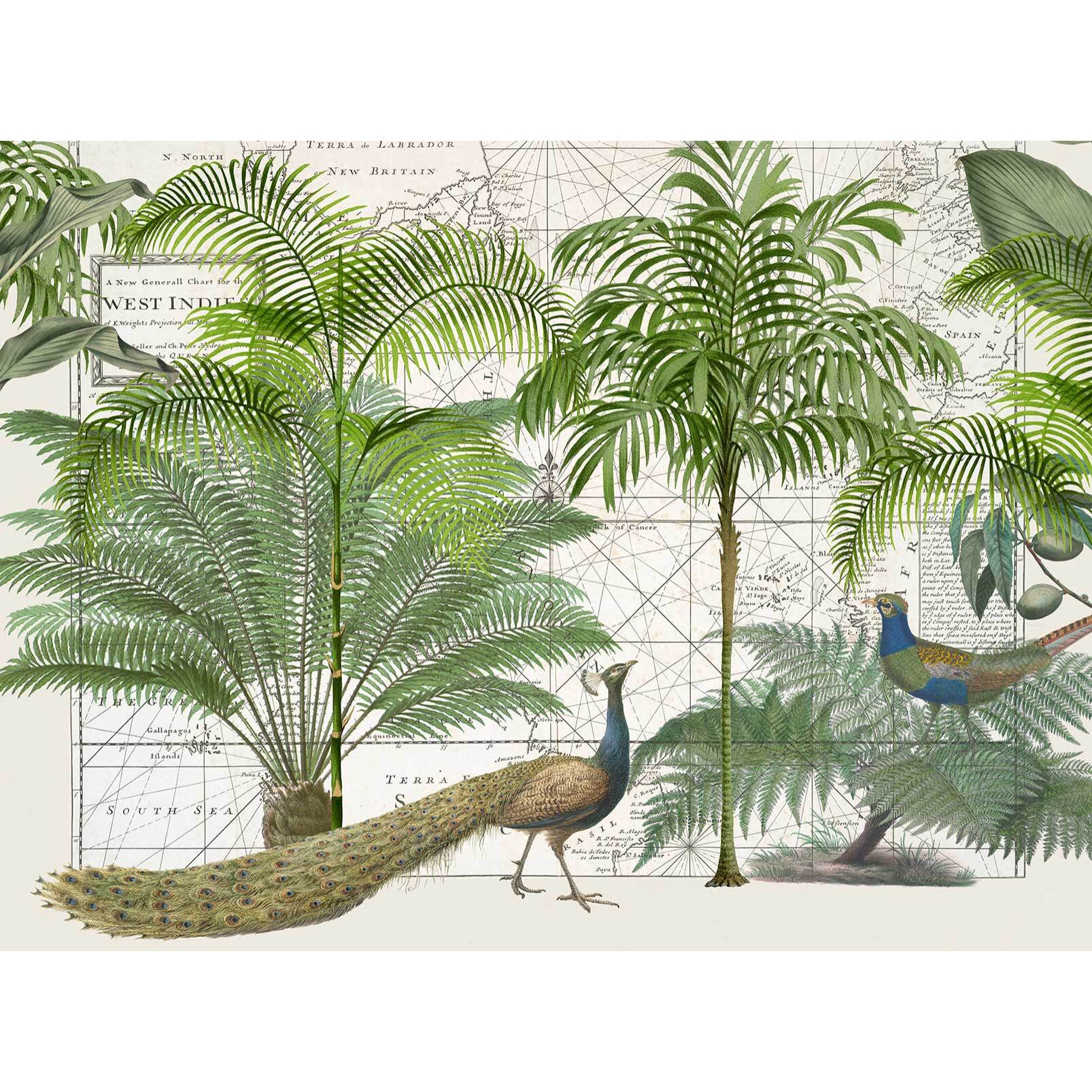 Papier peint panoramique Empire Tropical Intissé