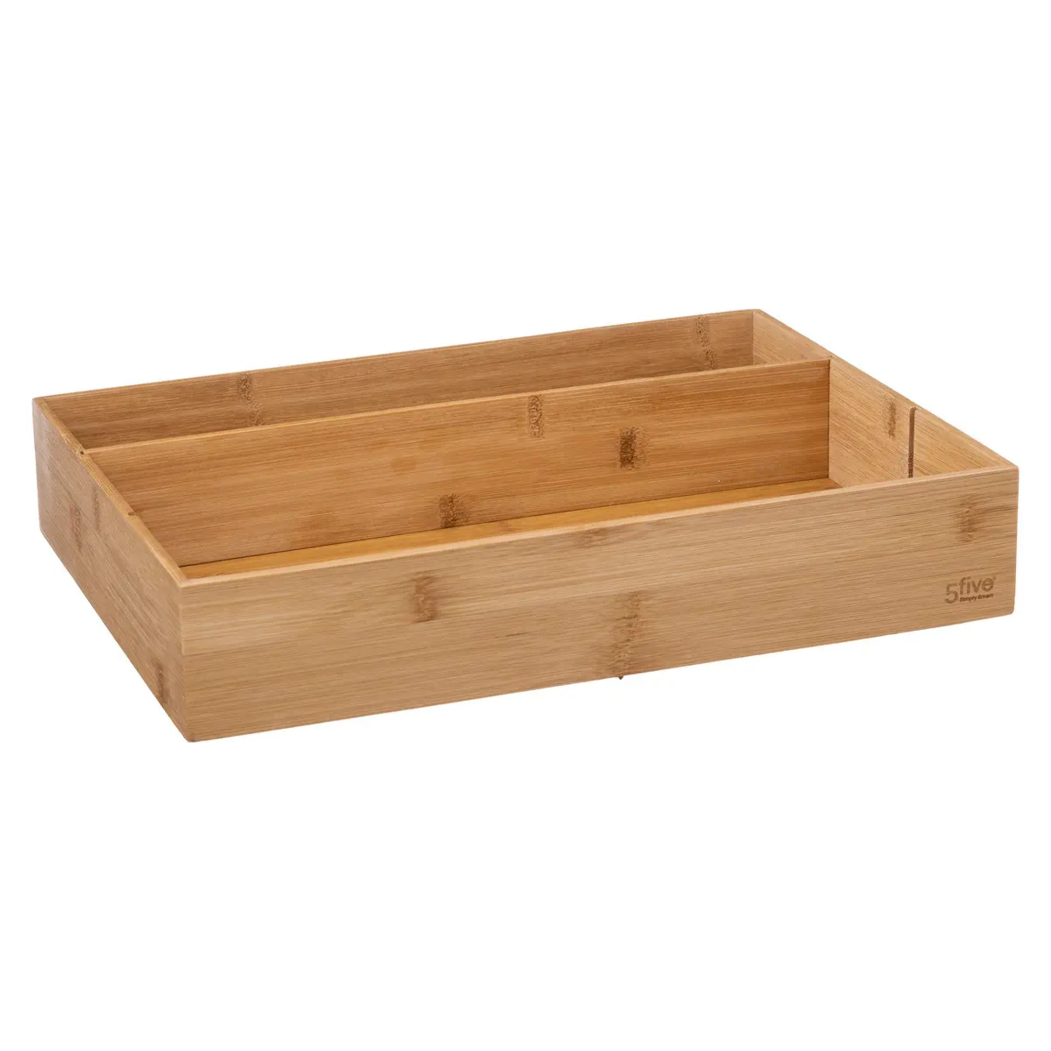 Range-couverts 3 compartiments "Tidy Smart" bambou