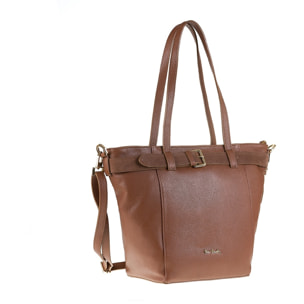 Borsa a spalla da donna Made in Italy - Modello Celeste Elite - 100% pelle - 42.0 x 30.0 x 16.0 cm