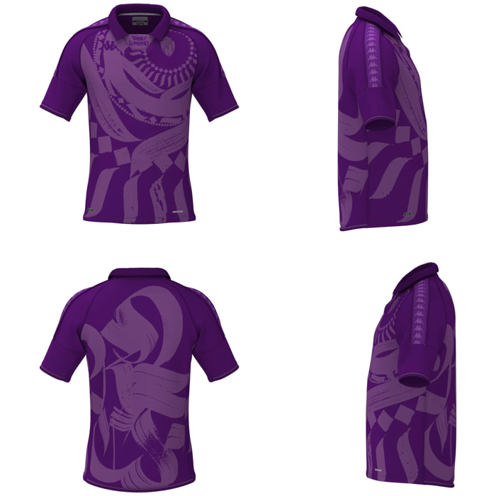 Kappa - Camisetas de juego Niño Violeta - Kombat 2024 Valladolid