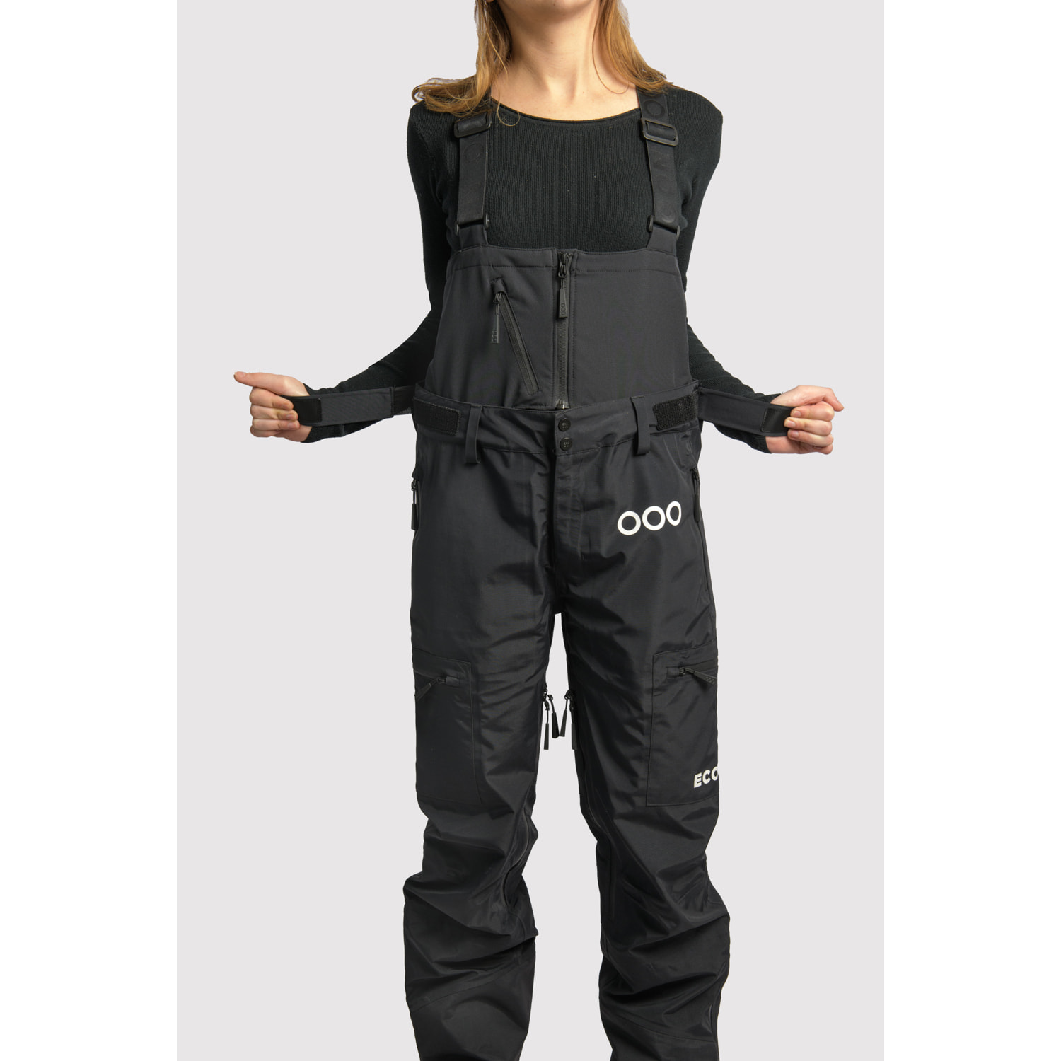 Pantalones ECOExplorer Pants Women dela marca ECOON - Negro