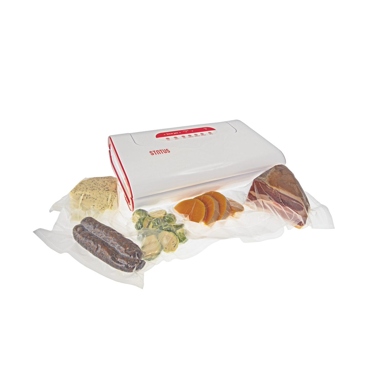 Machine à emballer sous vide alimentaire professionnelle NV401  - Double pompe à vide, accessoires variés, économique et sécurisée - Idéale pour aliments secs, humides et délicats - Kit complet inclus