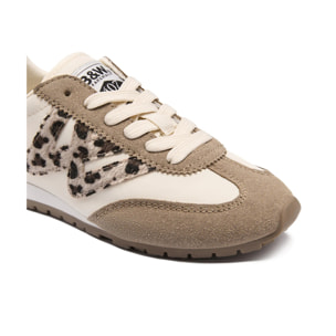 Zapatillas Bajas Estampado Animal Leopardo