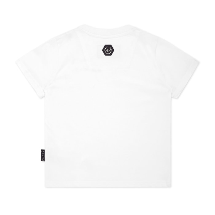 PHILIPP PLEIN T-Shirt Round Neck Ss RACING