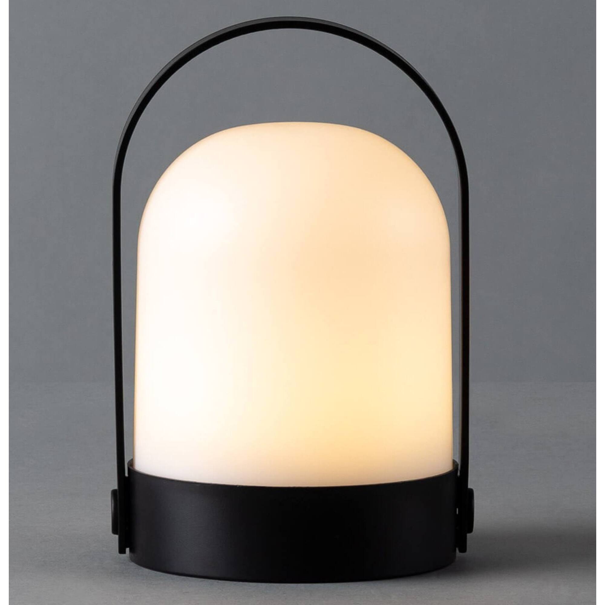 Well Home Lámpara mesa en polipropilenoH.21cm negra