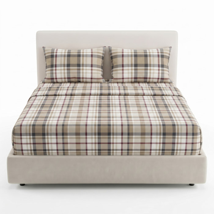 Completo lenzuola singolo in cotone morbido e traspirante, set letto con lenzuolo sopra, sotto con angoli e federa, confortevole per tutte le stagioni, resistente ai lavaggi frequenti, facile da gestire, ideale per uso quotidiano e riposo naturale