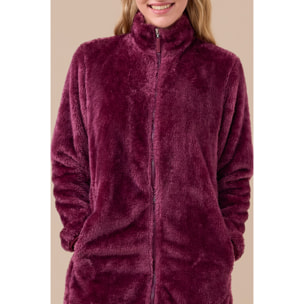 Vestaglia donna eco pelliccia articolo unito. Noidinotte