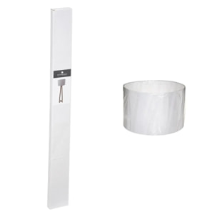 Lampadaire "Molu" bois blanc H140cm