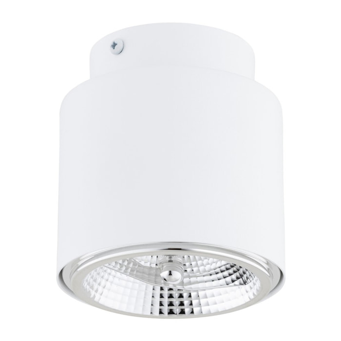 Faretto Nano in acciaio bianco