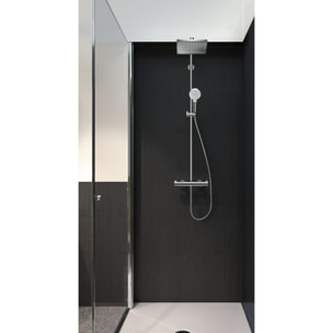 Colonne de douche Crometta E 240 avec mitigeur thermostatique