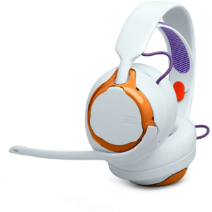 Casque gamer JBL Quantum 250 Blanc Orange