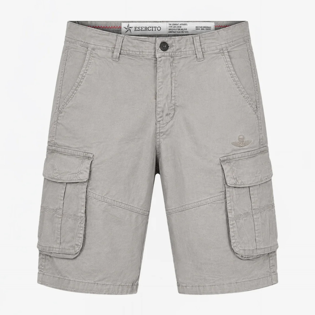 Bermuda Folgore cargo grigi uomo