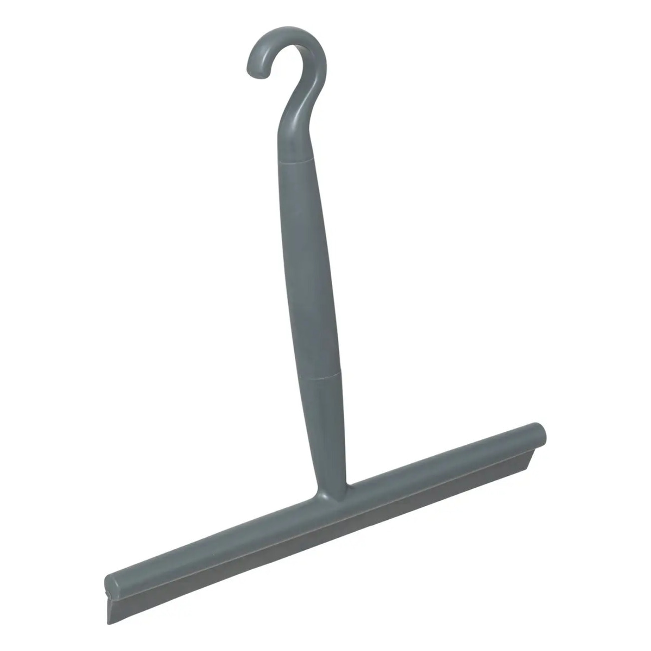 Raclette à vitres avec ventouse en plastique gris 23x22cm