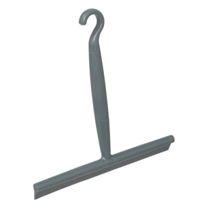 Raclette à vitres avec ventouse en plastique gris 23x22cm