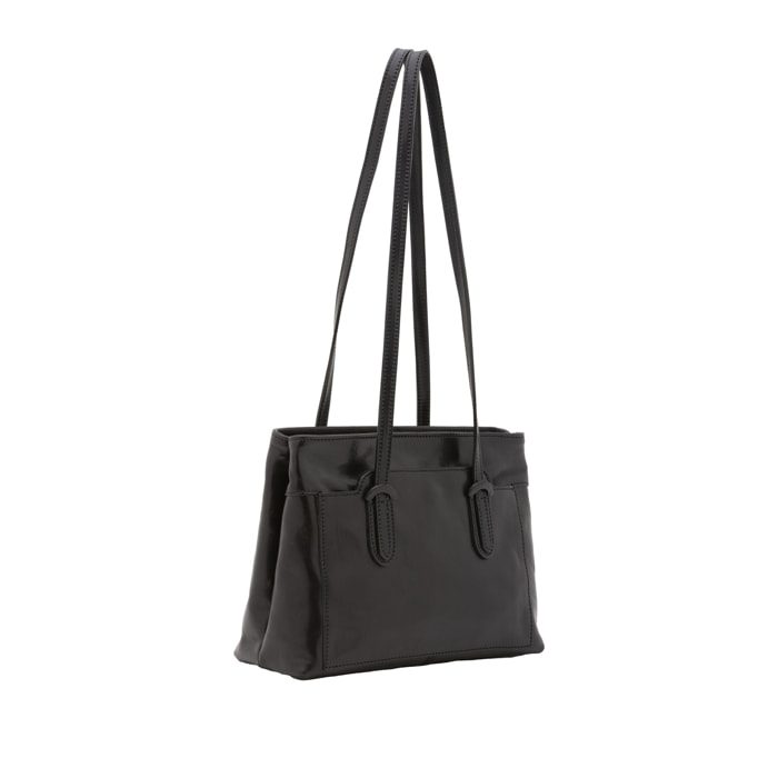 Borsa a spalla da donna - Modello False - Vera pelle - 23.0 x 30.0 x 12.0 cm