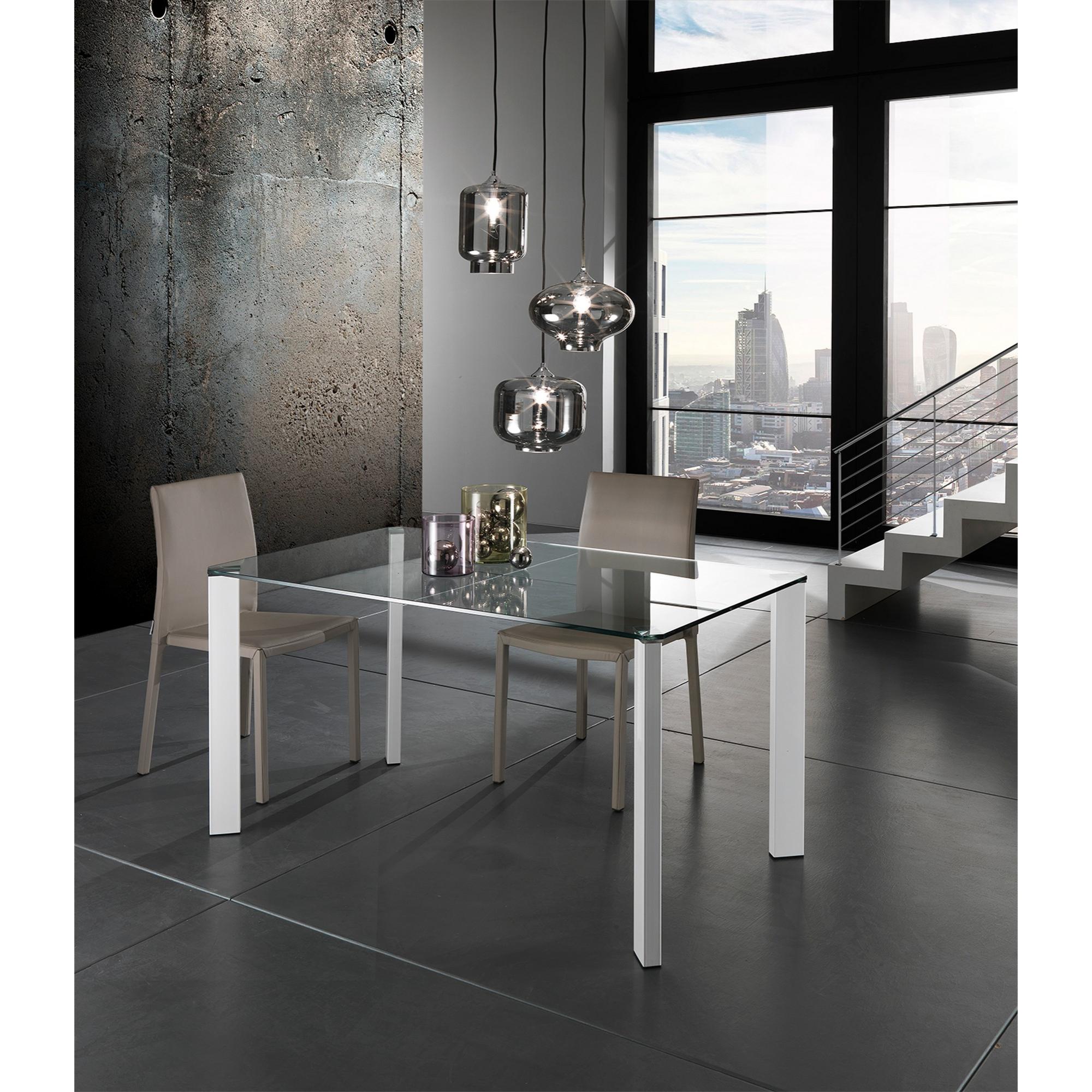 TOMASUCCI Lampadario 3 luci SAKY SMOKED MIRROR Grigio