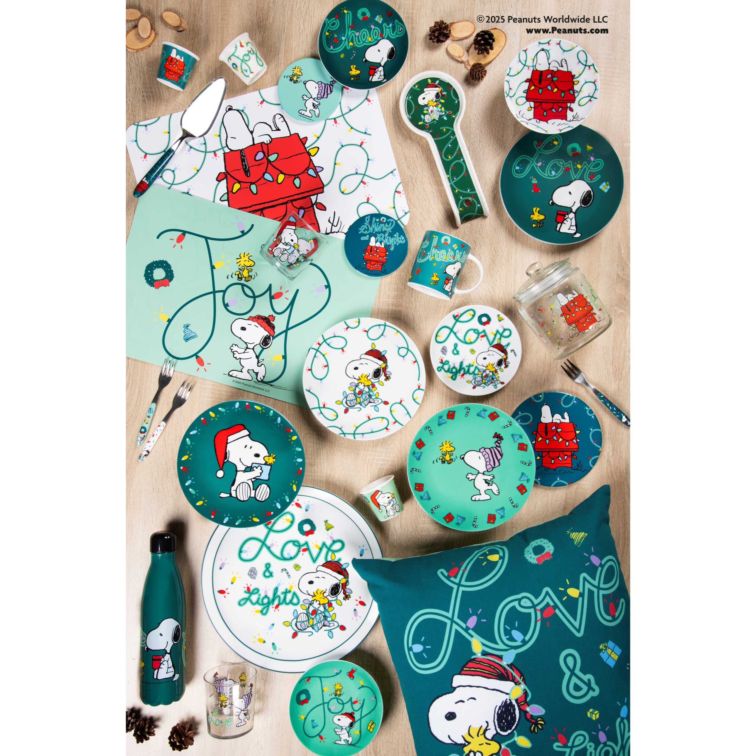 Dessous-de-plat Excelsa – Peanuts Shiny And Bright, Dolomite Multicolore