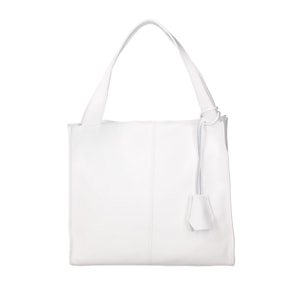 Borsa a spalla da donna In Vera pelle Made in Italy 34x32x11 cm