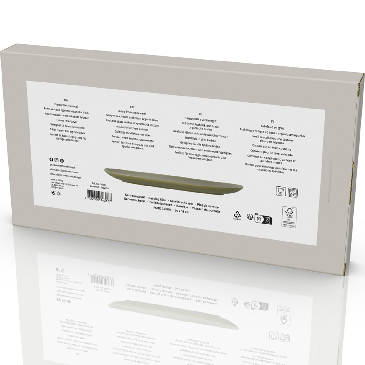 Plat de service Shoku