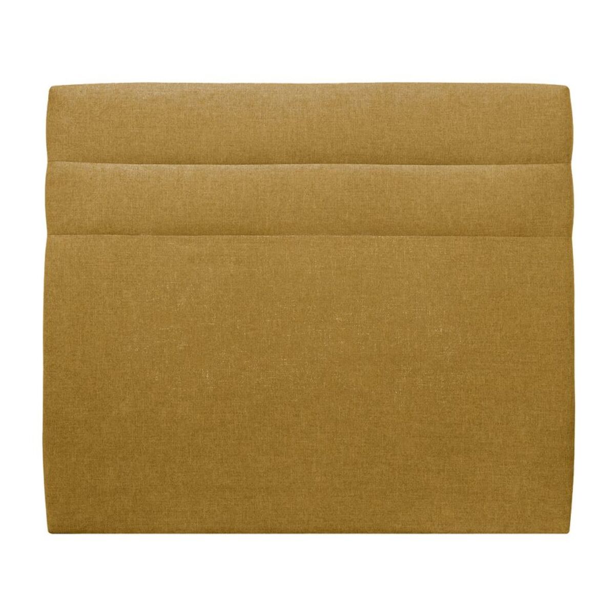 Tete de lit Bandes Horizontales Tissu - Rembourrée A poser