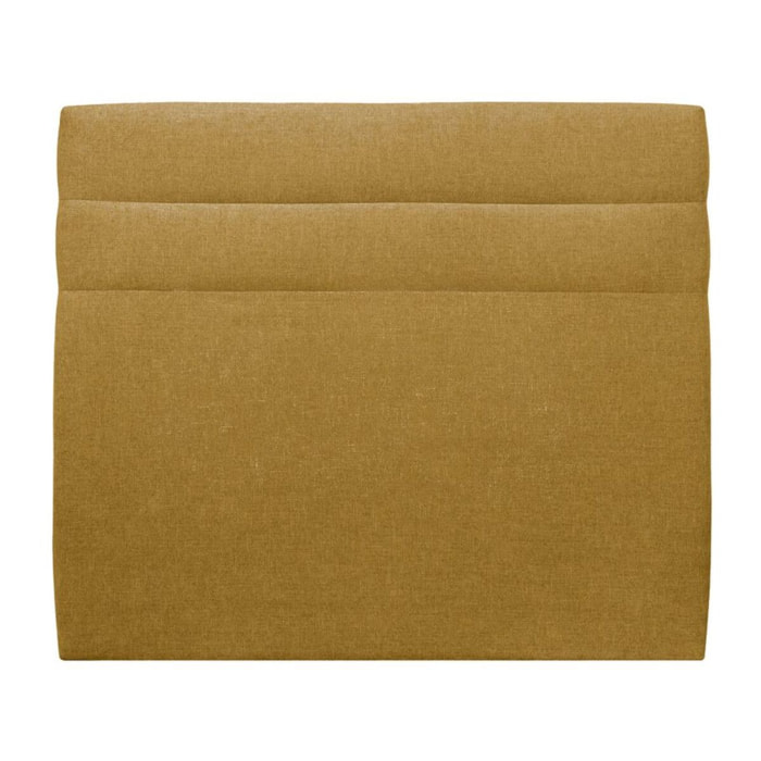 Tete de lit Bandes Horizontales Tissu - Rembourrée A poser