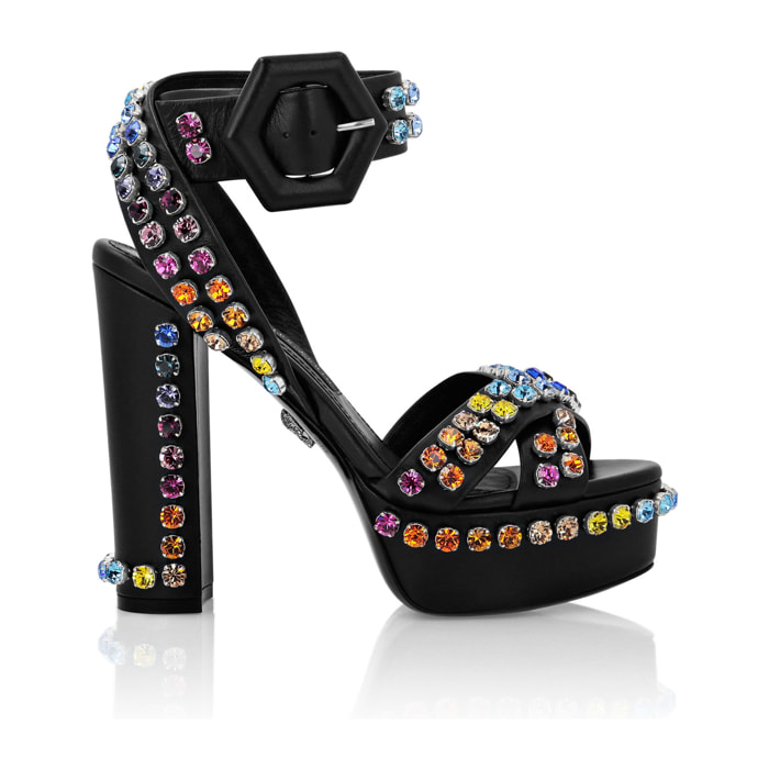 PHILIPP PLEIN Sandali con tacchi alti